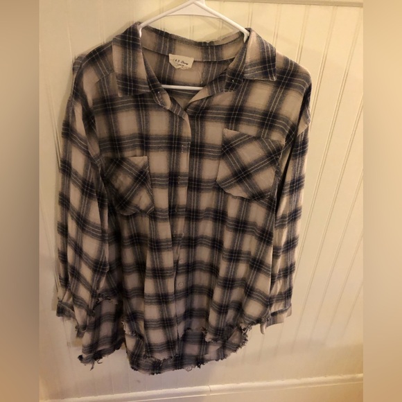 EUC 143 Story Plaid Shirt - Picture 1 of 3
